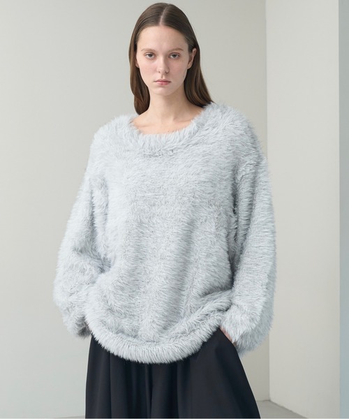 KUUUPY（クーピー） セーター ニット Feather Yarn Volume Knit