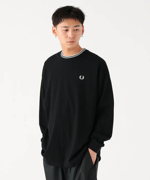 【未使用に近い★希少コラボ】フレッドペリー×BEAMS 半袖ホワイト白シャツ★L FRED PERRY（フレッドペリー）の「FRED PERRY × BEAMS / 別注