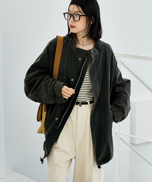 FREAK'S STORE モッズコートM-65 ライナーセット　ブラック セール】【セットアイテム】M-65 ロング 3Way ライナーセット/モッズ