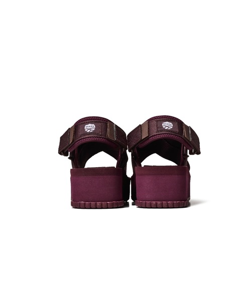 「SHAKA」 フラットサンダル 24cm ブラック レディース_画像2