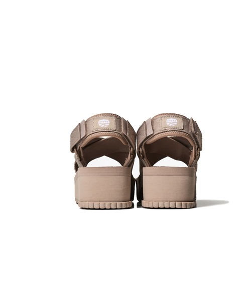 「SHAKA」 フラットサンダル 24cm ブラック レディース_画像3