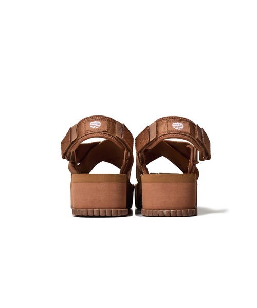 「SHAKA」 フラットサンダル 24cm ブラック レディース_画像4