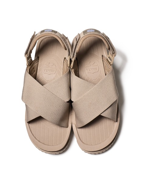 「SHAKA」 フラットサンダル 24cm ブラック レディース_画像7