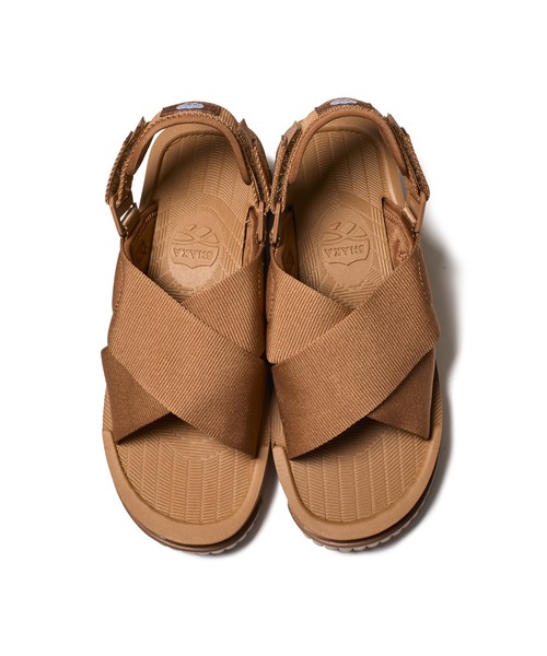 「SHAKA」 フラットサンダル 24cm ブラック レディース_画像8