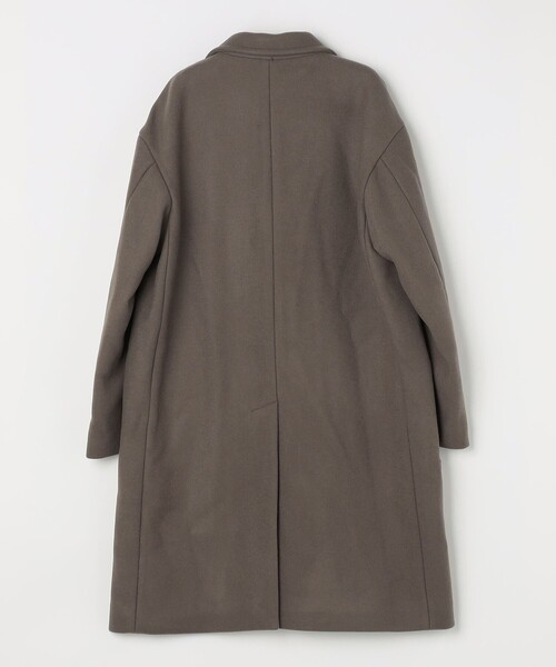 SHIPS any チェスターコート コート PURE WOOL MELTON ダブル 26AW