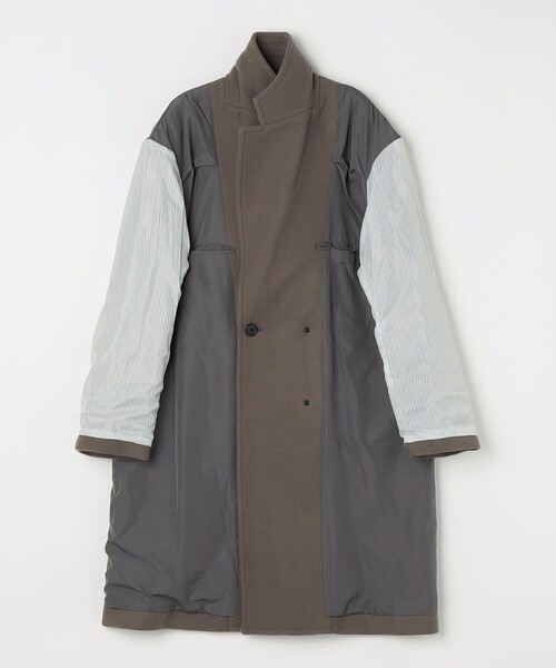 SHIPS any チェスターコート コート PURE WOOL MELTON ダブル 26AW