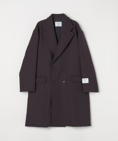 SHIPS any チェスターコート コート PURE WOOL MELTON ダブル 26AW