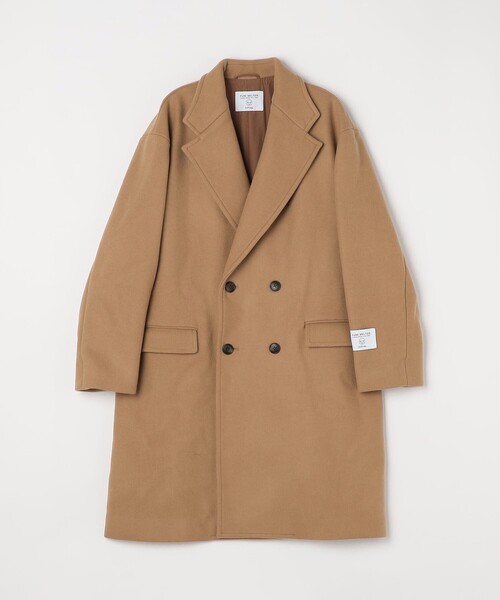 SHIPS any: PURE WOOL MELTON ダブル チェスターコート SHIPS any チェスターコート コート PURE WOOL MELTON ダブル 26AW