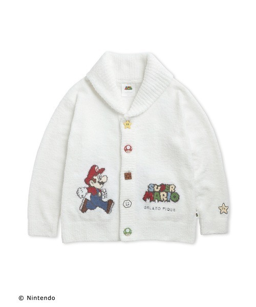 gelato pique（ジェラートピケ） ニットカーディガン FREE ネイビー