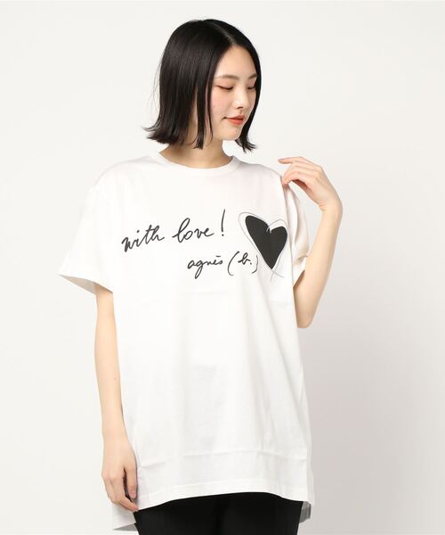 「To b. by agnes b.」 半袖Tシャツ 40 ピンク レディース_画像4