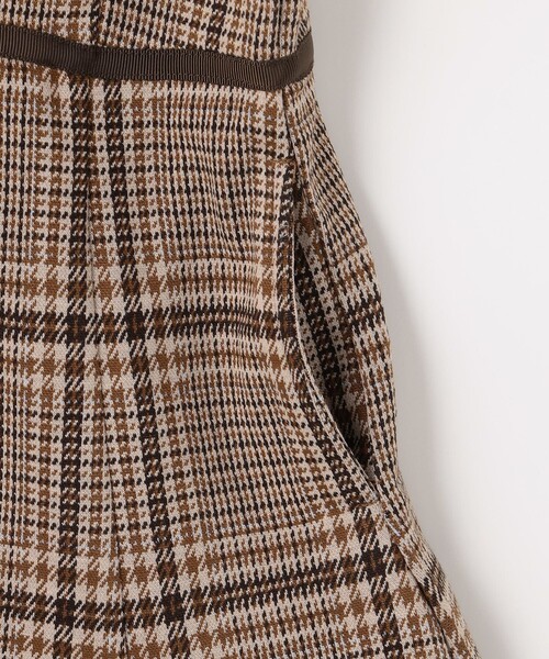 ワンピース 「110-140cm」レディチェック キッズ 子供服 女の子
