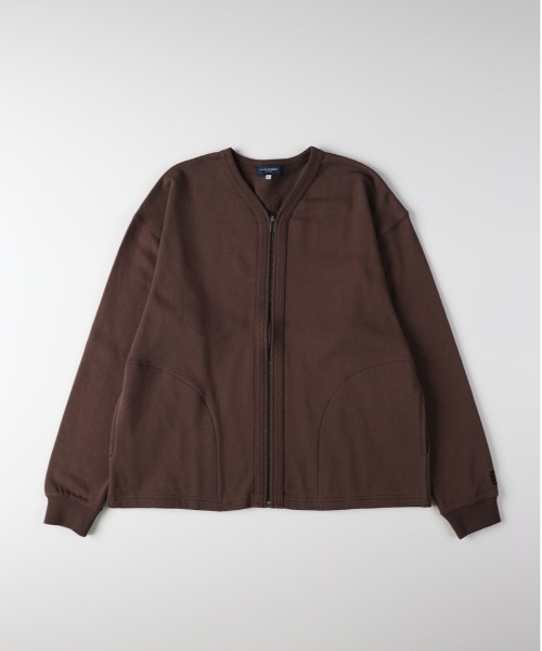 BACK NUMBER カーディガン 「BACK NUMBER」スウェットジップ