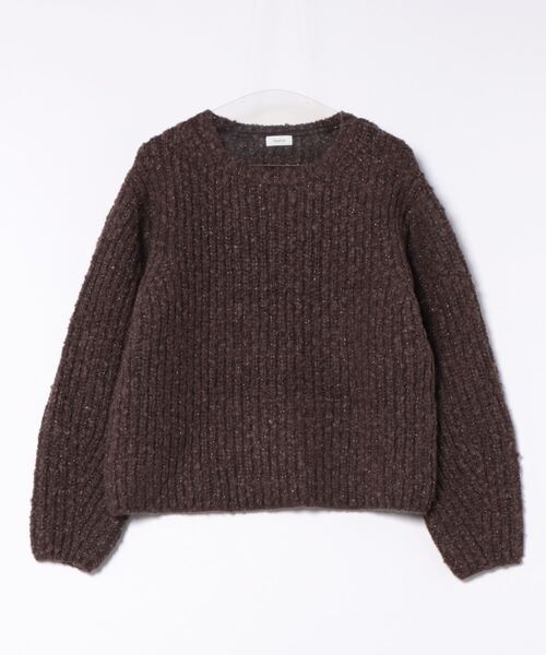 「A part by」 長袖ニット FREE ブラウン レディース_画像2