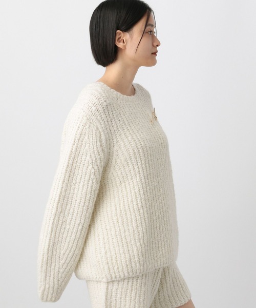 「A part by」 長袖ニット FREE ブラウン レディース_画像7