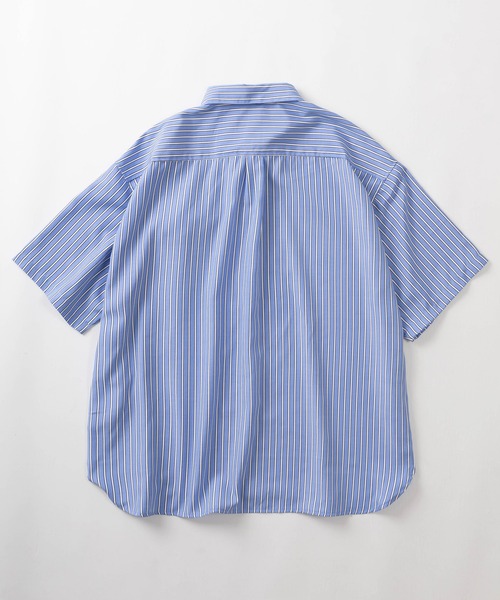 「VISION STREET WEAR」 半袖シャツ M ライトブルー メンズ_画像3