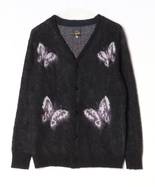 Needles カーディガン　完売品 Needles（ニードルス） ニットカーディガン X-SMALL ブラック