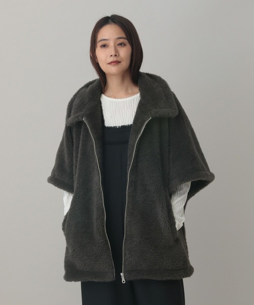 EMPORIO ARMANI ポンチョ 「エンポリオ アルマーニ」ダブルフェイス