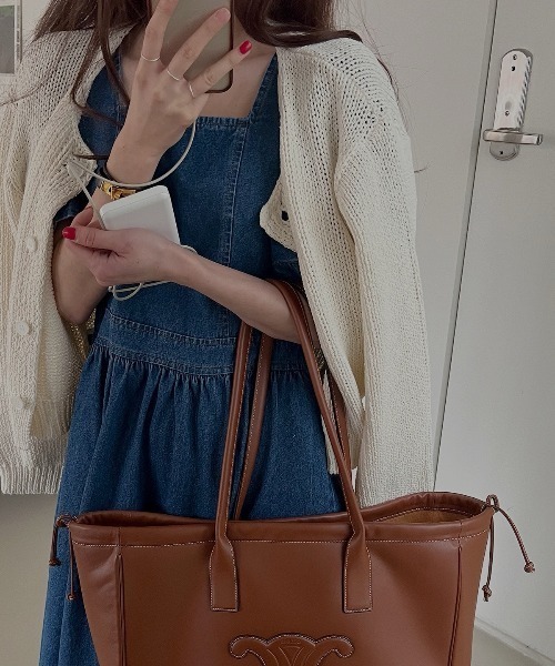 「FAVORITO」 半袖ワンピース F ブルー レディース_画像8