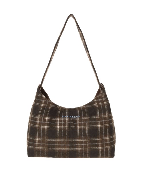 ALEXIA STAM（アリシアスタン） ショルダーバッグ バッグ Logo Plaid