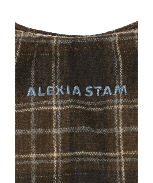 ALEXIA STAM（アリシアスタン） ショルダーバッグ バッグ Logo Plaid 