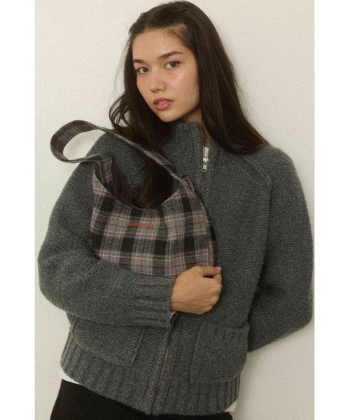 ALEXIA STAM（アリシアスタン） ショルダーバッグ バッグ Logo Plaid