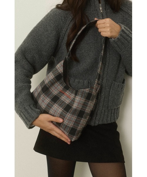 ALEXIA STAM（アリシアスタン） ショルダーバッグ バッグ Logo Plaid