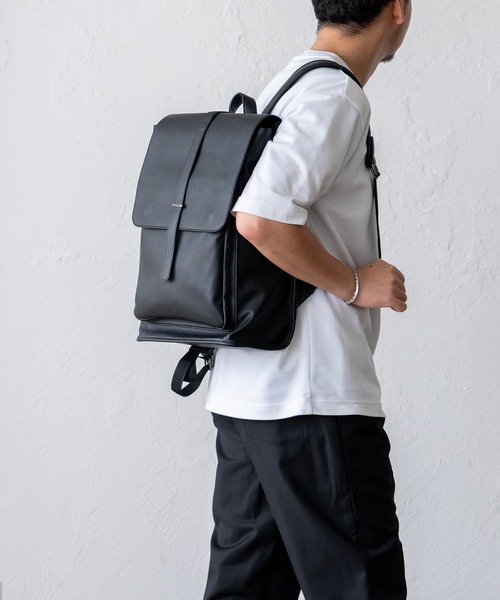 「VitaFelice」 リュック FREE ダークグレー メンズ_画像6