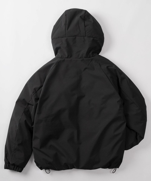 ブルゾン アウター 「防風」「撥水」ファイバーダウンジャケット