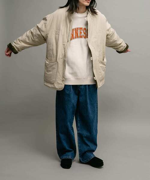 「ARMY TWILL」 ジャケット「URBAN RESEARCH Sonny Labelコラボ」 LARGE ブラック メンズ_画像8