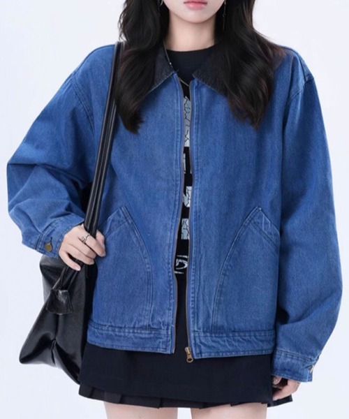 GLAMOROUS JANE（グラマラスジェーン） デニムジャケット gジャン 衿