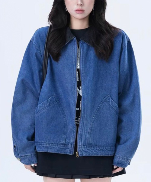 GLAMOROUS JANE（グラマラスジェーン） デニムジャケット gジャン 衿