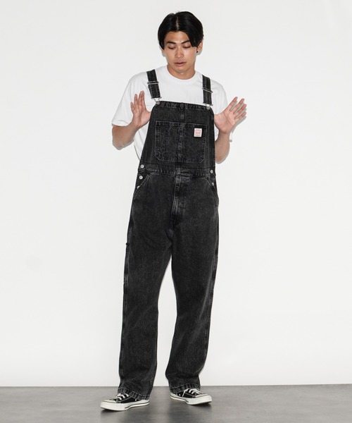 Levi's（リーバイス） オーバーオール S ブラック メンズ : ZOZOTOWN