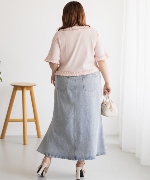 「CLETTE」 半袖カットソー LL ピンク レディース_画像9