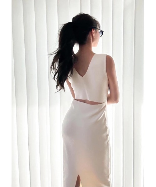 LUDICRUM（ルーディクルム） ワンピース Backshan summer knit