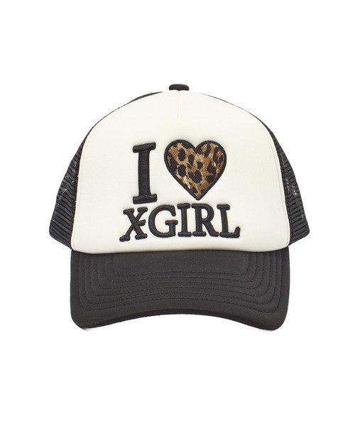 X-girl（エックスガール） メッシュキャップ キャップ 帽子 レディース