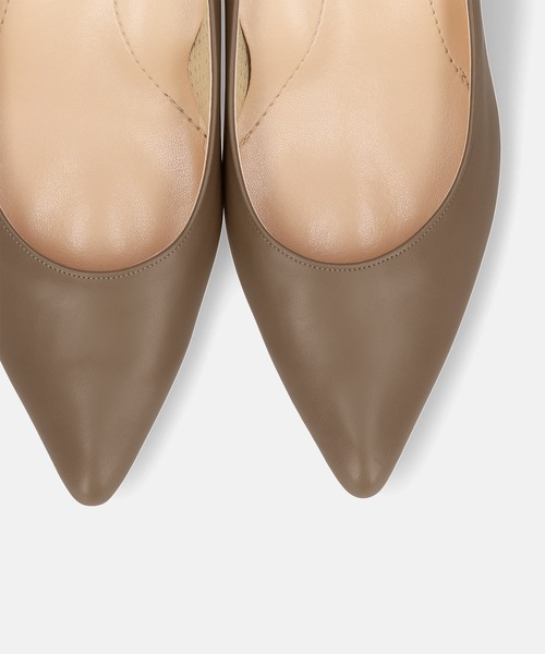 「MAMIAN」 パンプス 23.0cm グレイッシュベージュ レディース_画像4