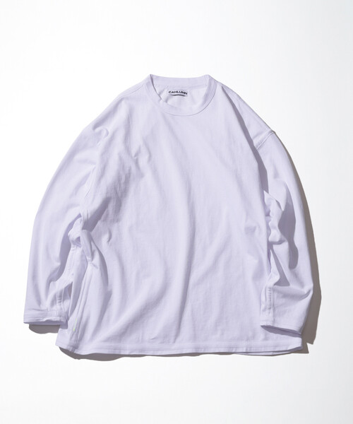 「CAHLUMN」 長袖Tシャツ MEDIUM ブラック メンズ_画像6