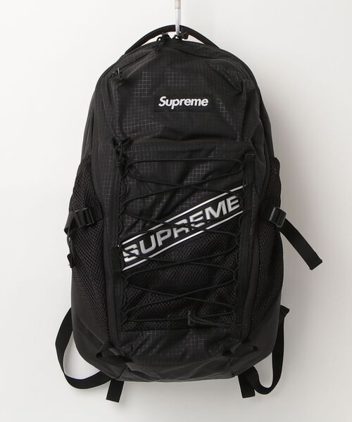 Supreme ブラック バックパック