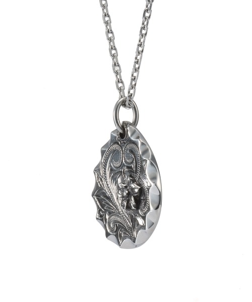 「LION HEART」 ネックレス 50cm シルバー メンズ_画像9