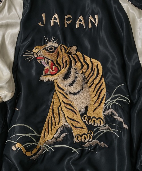 テーラー東洋　虎刺繍 スカジャン L TAILOR TOYO（テーラー東洋） スカジャン TT-15052-119 “TIGER HEAD
