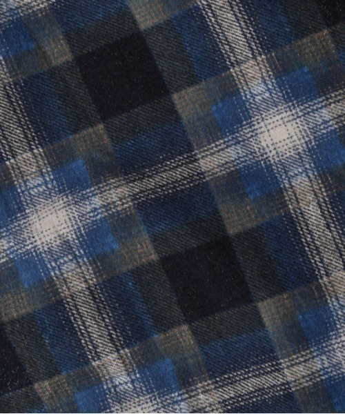 シャツ MINEDENIM (マインデニム) Plaid Print Flannel Work SH メンズの画像