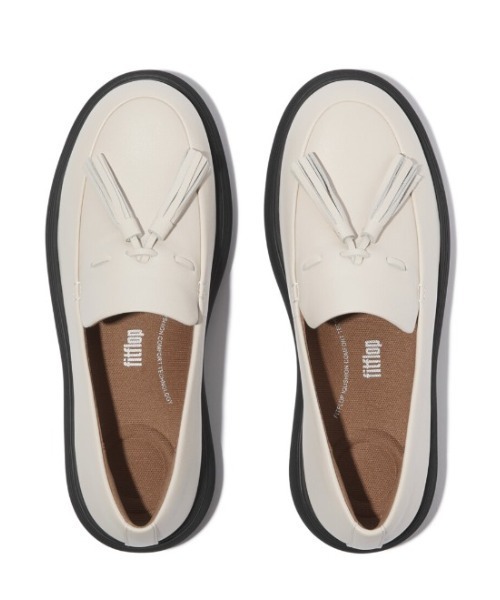 FitFlop（フィットフロップ） ローファー iQ-COMFF タッセル レザー