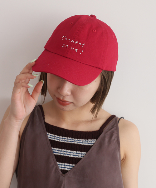 SLOBE IENA（スローブイエナ） キャップ 帽子 Lundi SLOBE別注 ロゴCAP