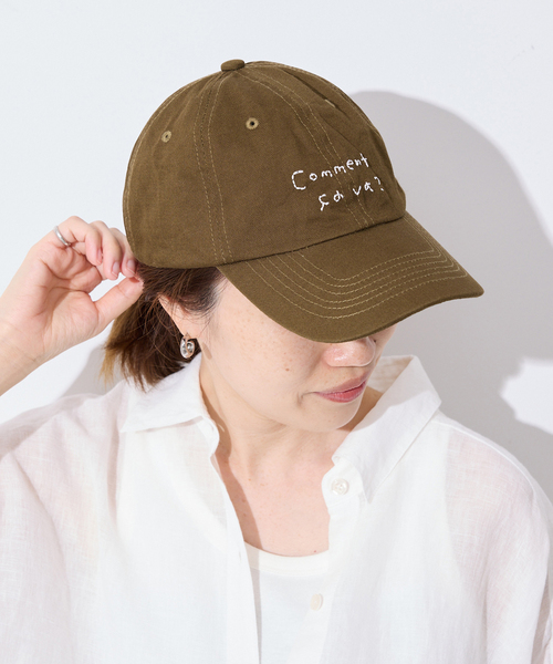 SLOBE IENA（スローブイエナ） キャップ 帽子 Lundi SLOBE別注 ロゴCAP