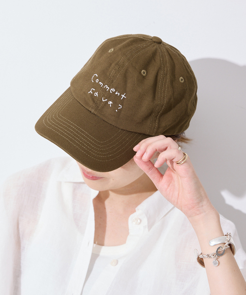 SLOBE IENA（スローブイエナ） キャップ 帽子 Lundi SLOBE別注 ロゴCAP