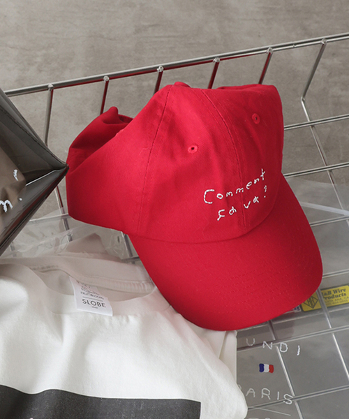 SLOBE IENA（スローブイエナ） キャップ 帽子 Lundi SLOBE別注 ロゴCAP