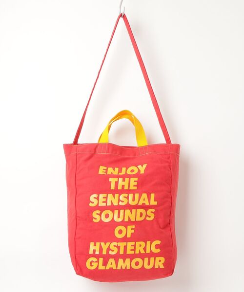 HYSTERIC GLAMOUR（ヒステリックグラマー） 2WAYバッグ FREE レッド 