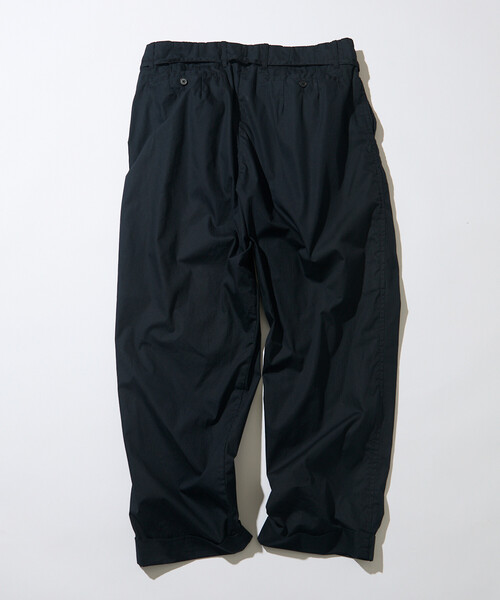 CAHLUMN（カウラム） チノパン Broadcloth 2Tuck Trousers メンズ