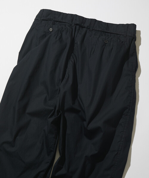 CAHLUMN（カウラム） チノパン Broadcloth 2Tuck Trousers メンズ