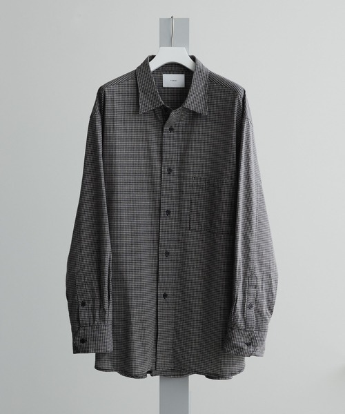 「remer」 長袖シャツ SMALL ベージュ メンズ_画像4